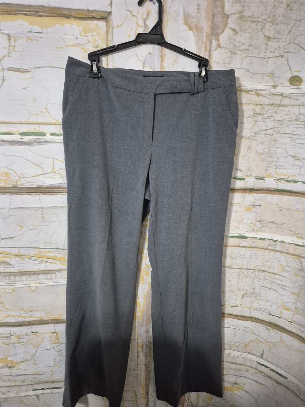 Worthington Gray Women's Dress Trousers - Straight Leg